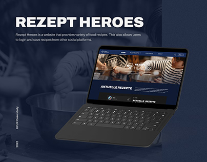 Rezept Heroes UI/UX Showcase