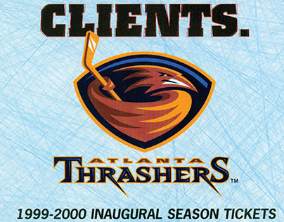 Atlanta Thrashers - Corporate Tickets Magazine Ad