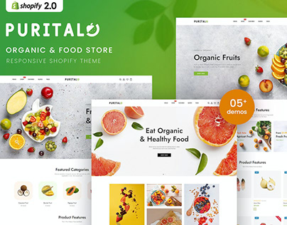 Purital - Organic & Food Store Shopify 2.0 Theme
