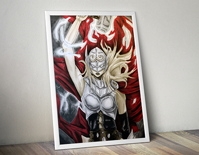 Female Thor Illustration