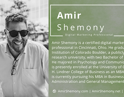 Amir Shemony | Cincinnati, OH