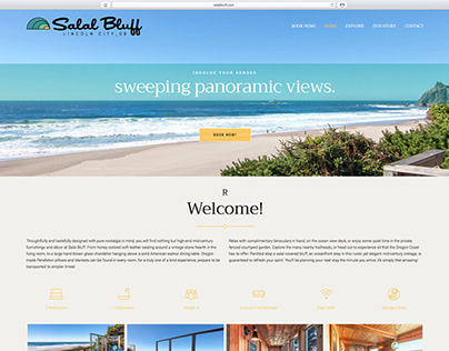 Salal Bluff Beach Cottage | Full Scale Design Project