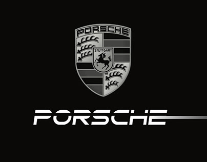 “Porsche Evolution” redesigning Porsche logo type