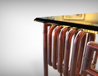 copper tube furnitures