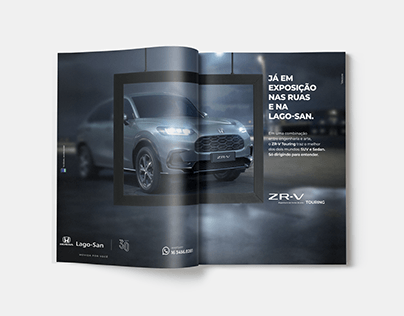 Anúncio Revista ZR-V | Honda Lago-san
