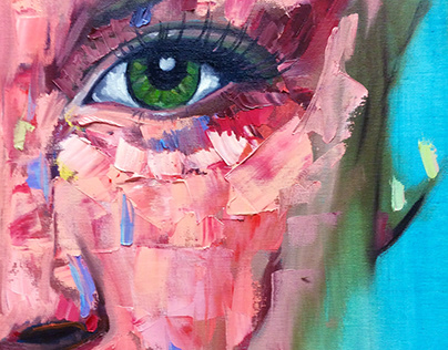 Face - Oil on Canvas