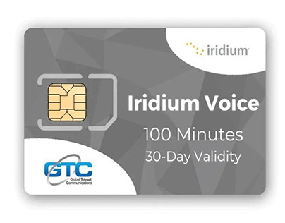 Iridium Prepaid Plans and SIM Cards