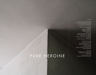 Lorde Music Album - Pure Heroine