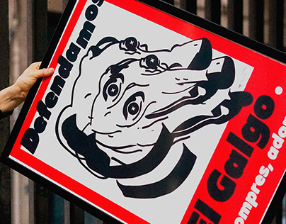 Defendamos El Galgo – Poster Design