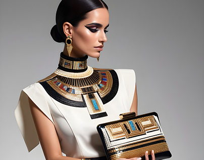 ANCIENT EGYPTIANS - INSPIRED FASHION SET