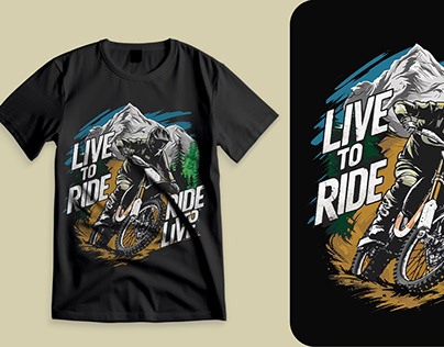 Modern T-Shirt Desgine for Biker