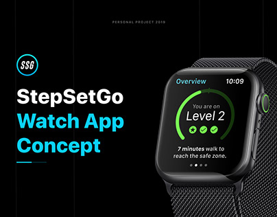 StepSetGo - Apple Watch App Concept