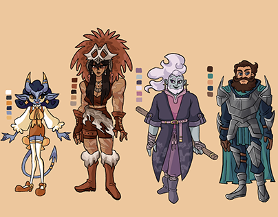 Project thumbnail - DnD Characters