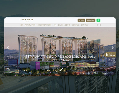 Website Design and Development: Opus Park