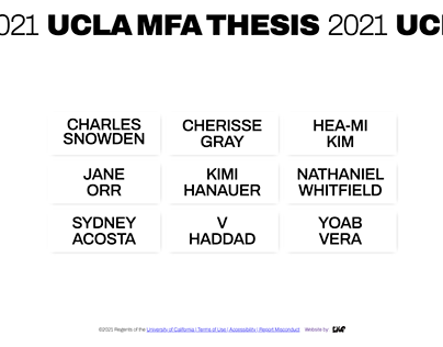 2021 UCLA MFA THESIS
