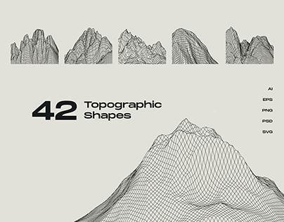 42 Topographic Shapes