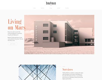 Bauhaus X – Living on Mars