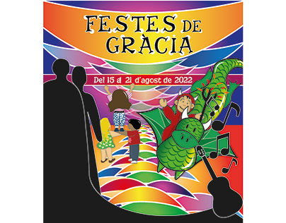 Propuesta cartel Festes de Gràcia 2022