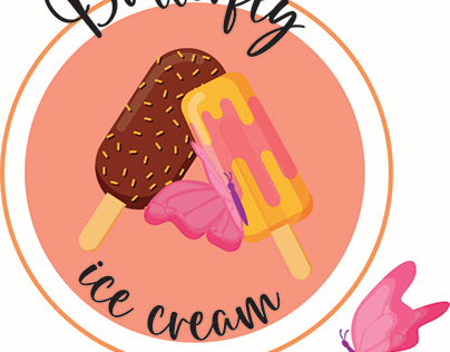 ice cream brand logo