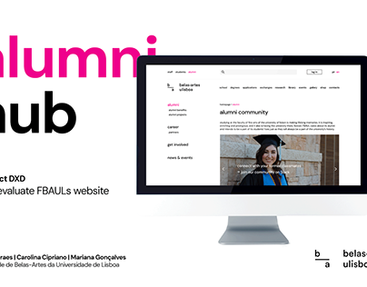 Alumni Hub - Redesign FBAUL website