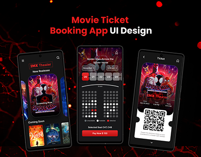 Movie Theater App UI Design
