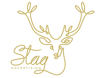 Stag advertising logo
