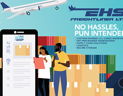 EHS Shop + Ship Air Freight Brand Launch
