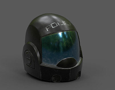 Future Apocalypse: Police Helmet