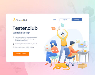 Web Design for Tester.Club