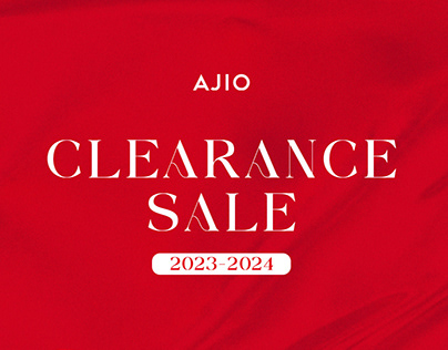 Project thumbnail - AJIO CLEARANCE SALE STORE