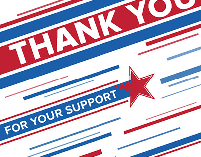 Candidate Thank You Cards