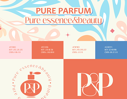 Cosmetic branding: logo, typo, palette, packaging