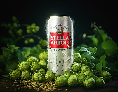 Stella Artois Advertising Packshot
