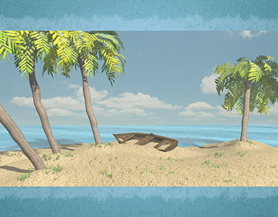 Island Scene - 3D Environment