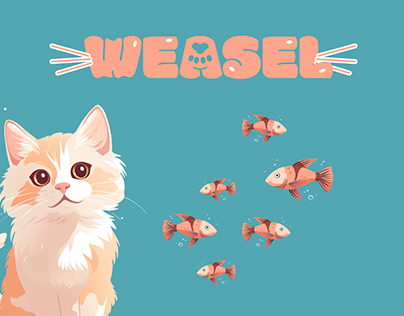 Weasel - logo cat food