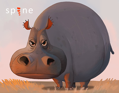 Hippo: Spine 2D Animation
