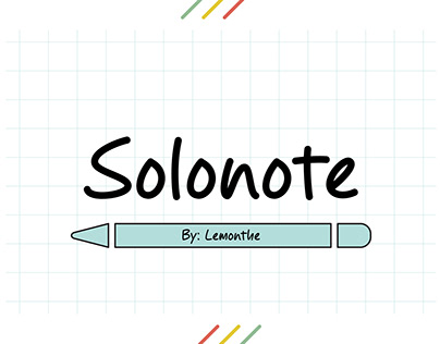 FREE FONT | Solonote