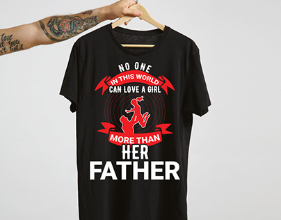 Father Day T-shirt design