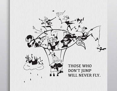 Illustration "Jump".