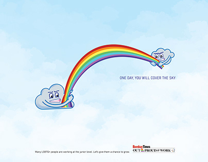 Poster design for LGBTQ+ community