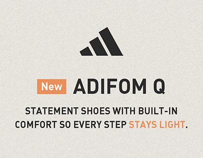 Adidas Adifom Q (Email, Social Media)