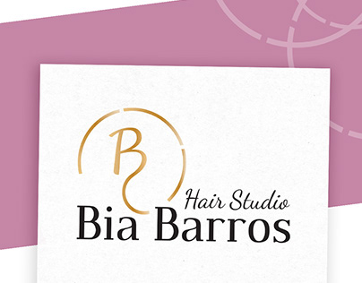 Logotipo Salão de Beleza - Bia Barros
