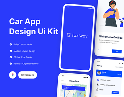 Car App Design Ui Kit