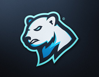 Polar Bear Mascot Logo