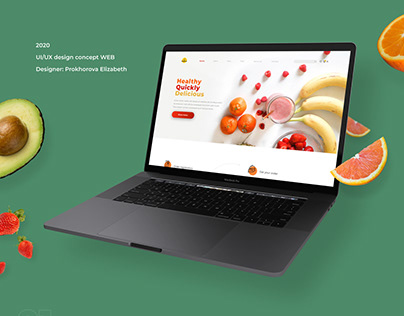 Concept website for restaurant
