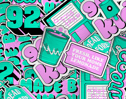 WEARE92.COM - Brand voice stickers