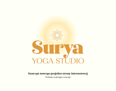 Yoga Studio website redesign