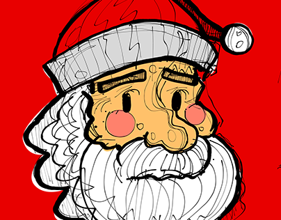 Santa Claus with INKredible android app