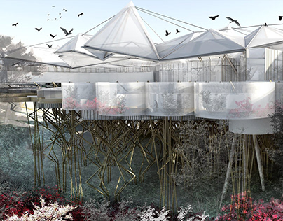 final thesis of arch. Climate Change Research Center.