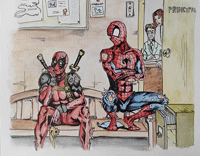 Spiderman and Deadpool